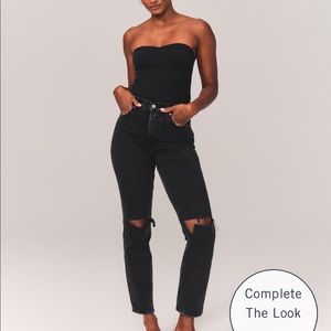 Abercrombie and fitch - mom high rise